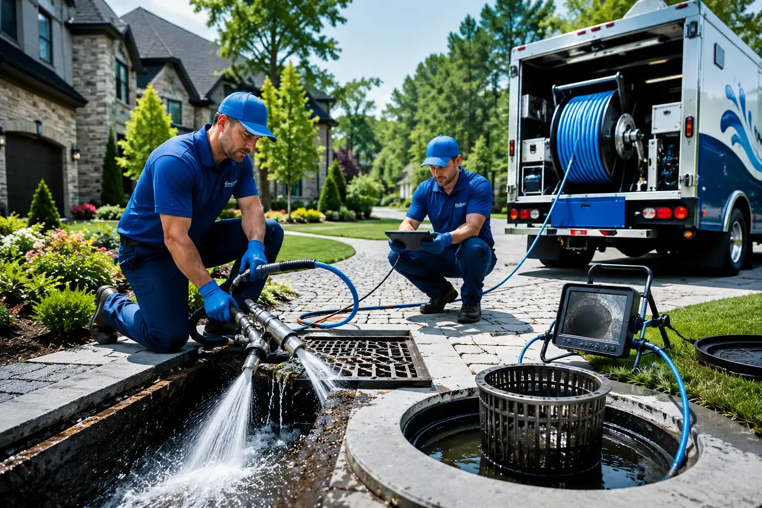Local outdoor drain cleaning professionals in Ellsworth, ME